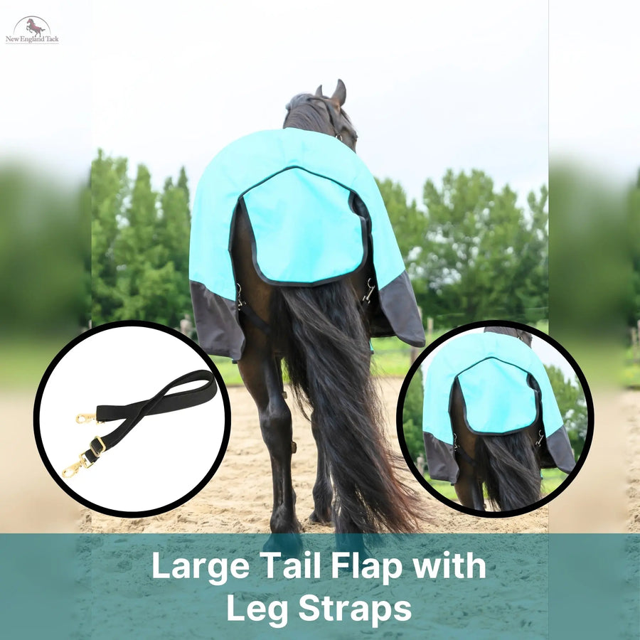 600 Denier Lightweight Waterproof & Breathable Horse Rain Sheet NewEngland Tack