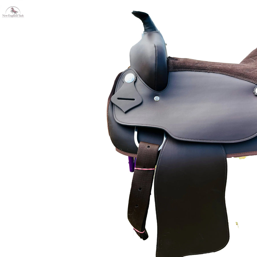 Adults Western All-Around Horse Synthetic Straight Skirt Leather Saddle NewEngland Tack