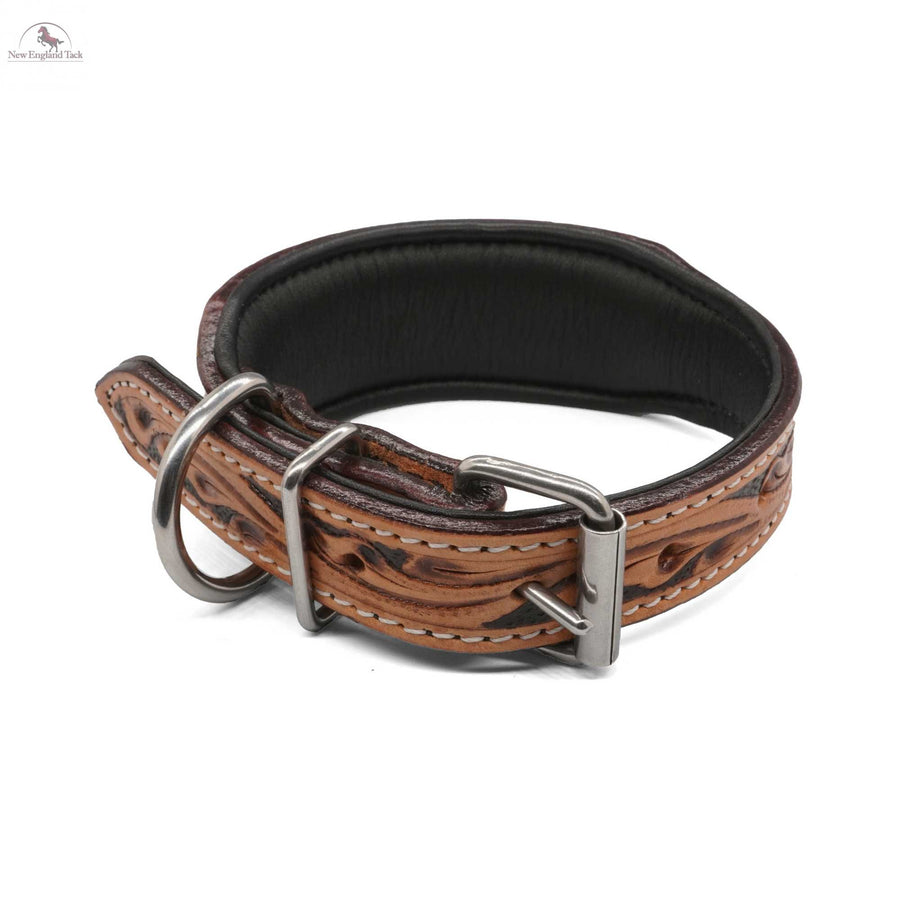 Copy of Western Leather Dog Collars NewEngland Tack