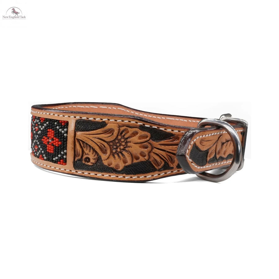 Copy of Western Leather Dog Collars NewEngland Tack