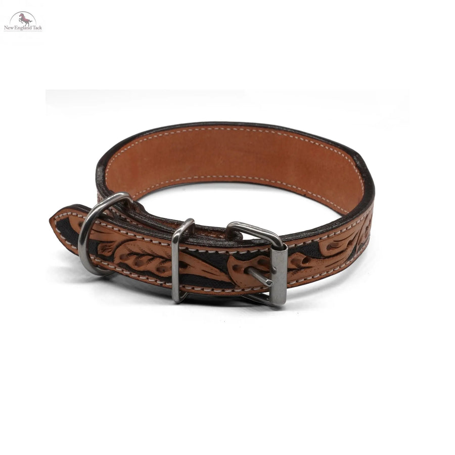 Copy of Western Leather Dog Collars NewEngland Tack
