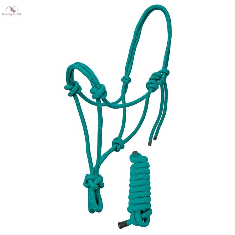 Nylon Adjustable Rope Halter with 6Ft Lead NewEngland Tack