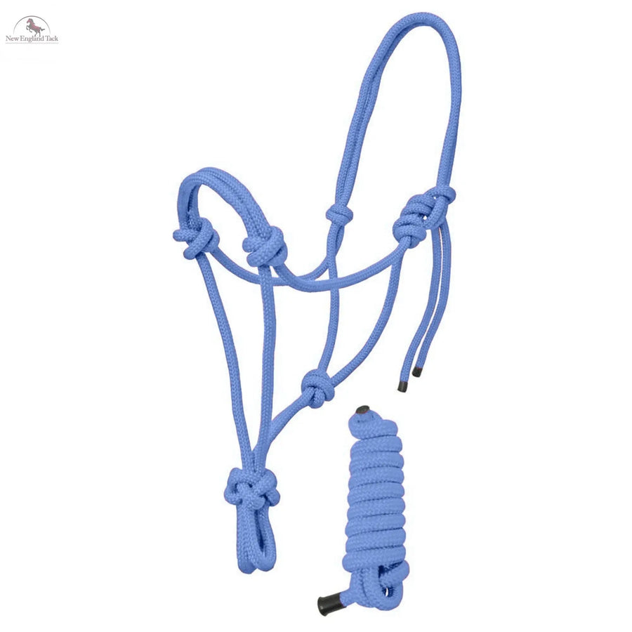 Nylon Adjustable Rope Halter with 6Ft Lead NewEngland Tack