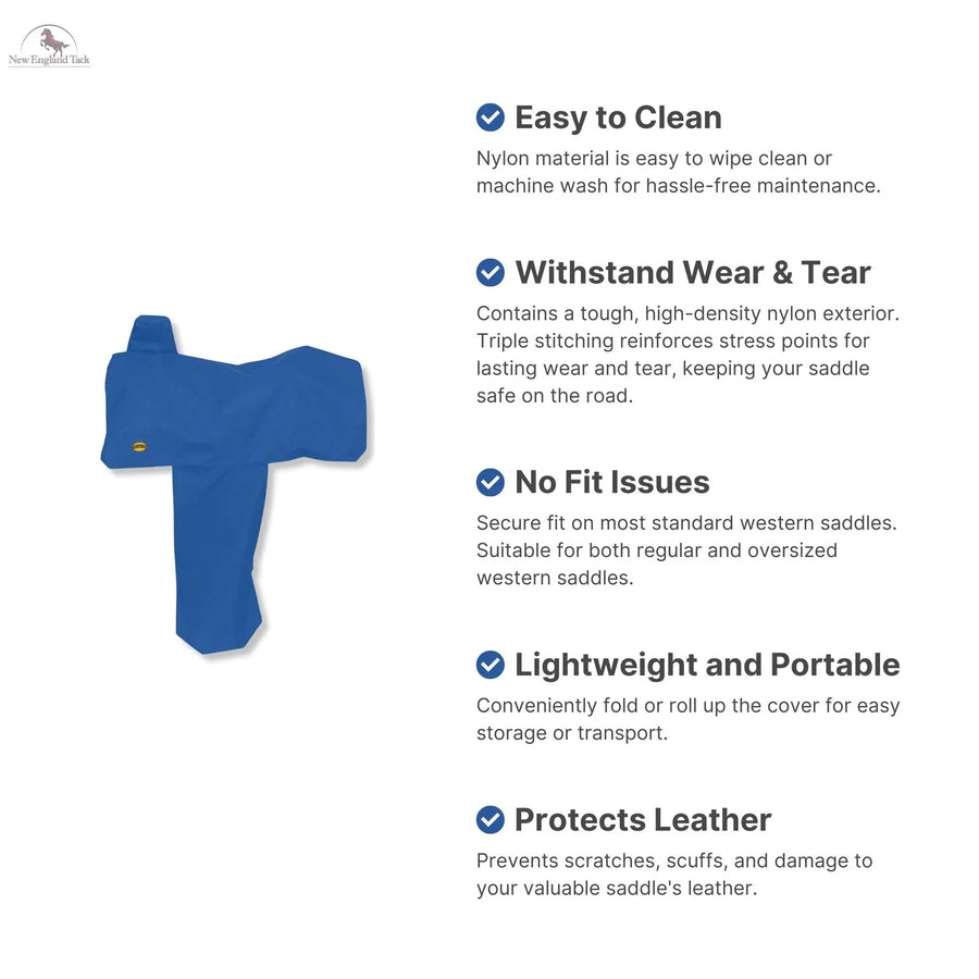 RESISTANCE Premium English Saddle Cover - Black, Red, Teal, Purple | Dressage  One Size | Horse Tack Accessory NewEngland Tack