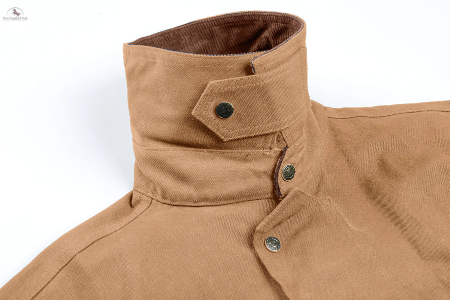 RESISTANCE Western Long Old Cowboy Canvas Jacket - Range wear Canvas Duster Coat NewEngland Tack