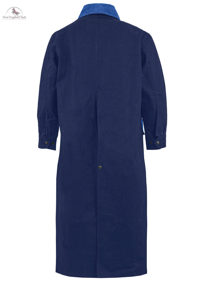 RESISTANCE Western Long Old Cowboy Canvas Jacket - Range wear Canvas Duster Coat NewEngland Tack