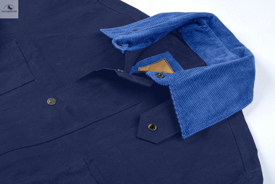 RESISTANCE Western Long Old Cowboy Canvas Jacket - Range wear Canvas Duster Coat NewEngland Tack