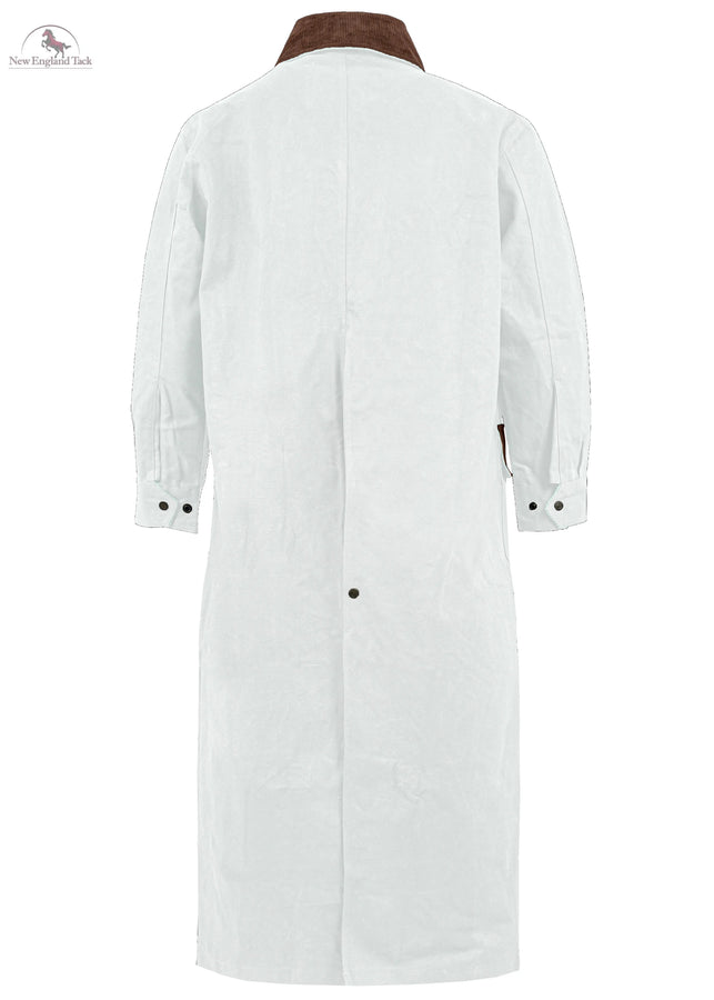 RESISTANCE Western Long Old Cowboy Canvas Jacket - Range wear Canvas Duster Coat NewEngland Tack