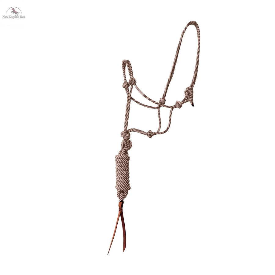 Resistance Braided Nylon Rope Halter with 9 Ft Matching Lead NewEngland Tack