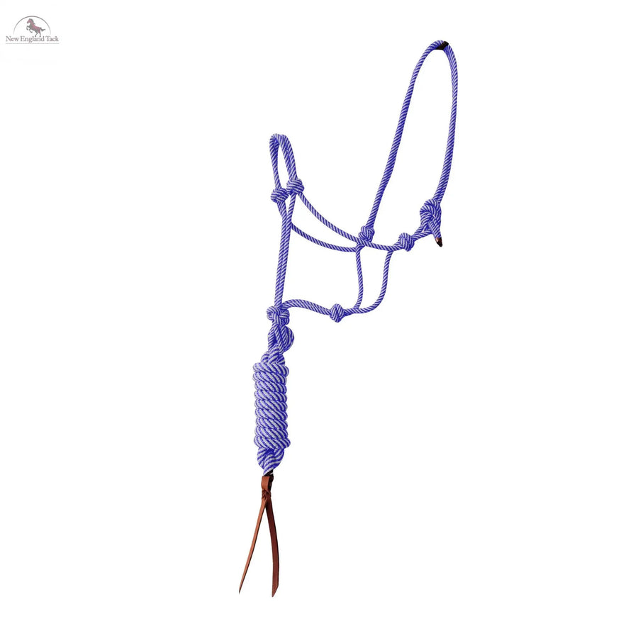 Resistance Braided Nylon Rope Halter with 9 Ft Matching Lead NewEngland Tack