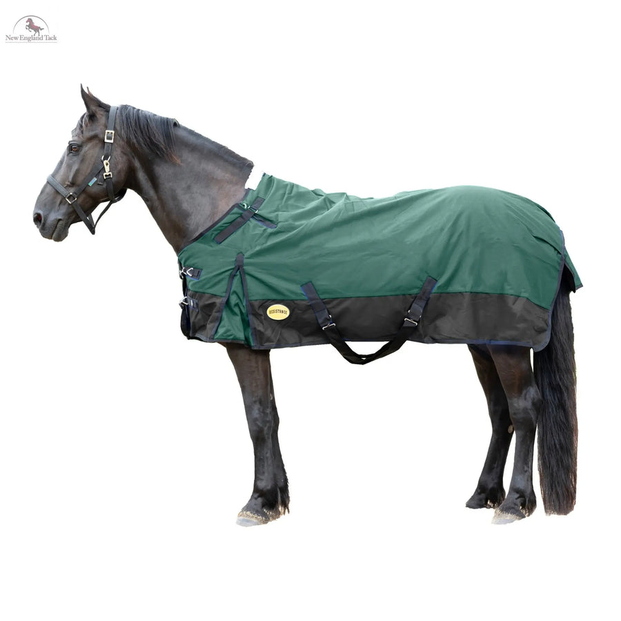 Resistance Premium 1200 Denier Waterproof Horse Turnout Blanket - 300 Grams Fill NewEngland Tack