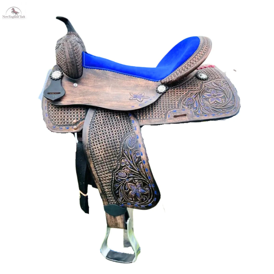 Resistance Western Antique Barrel Saddle Newenglandtack