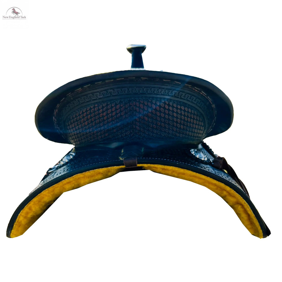 Resistance Western Floral Basketweave Snake Spiral Trail Saddle Midwest Equestrian Supply