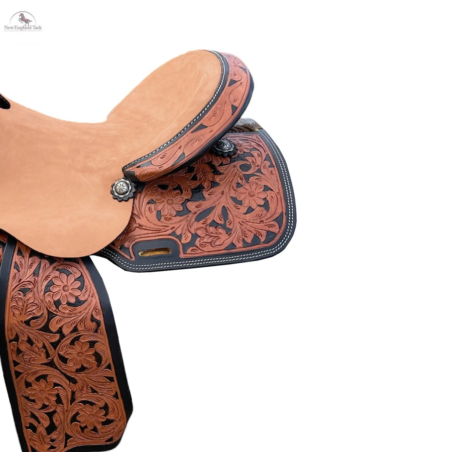 Resistance Western Solid Tree Barrel Saddle Newenglandtack