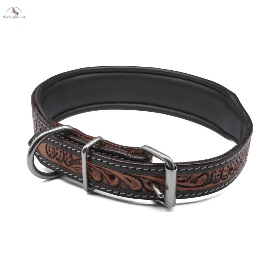 Copy of Western Leather Dog Collars NewEngland Tack