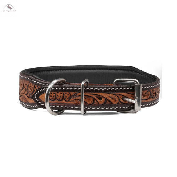 Western Leather Dog Collars NewEngland Tack