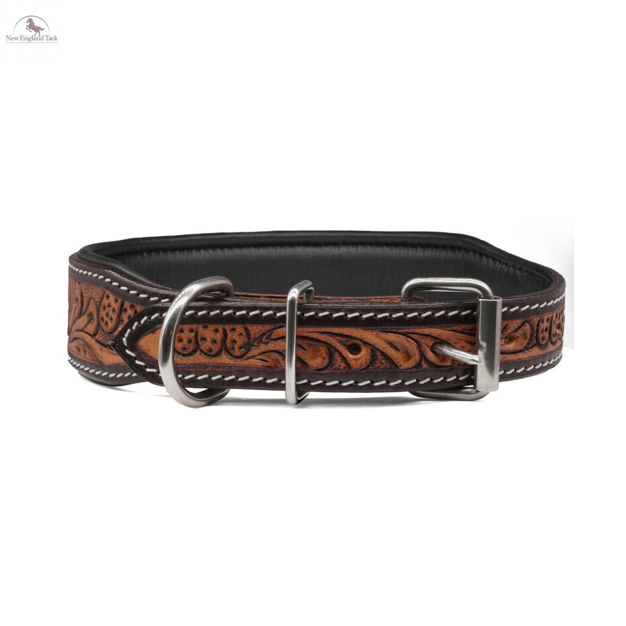 Copy of Western Leather Dog Collars NewEngland Tack