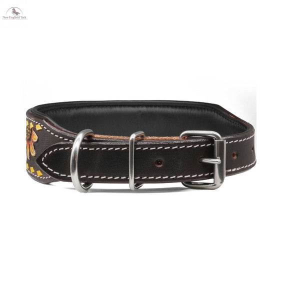 Western Leather Dog Collars NewEngland Tack