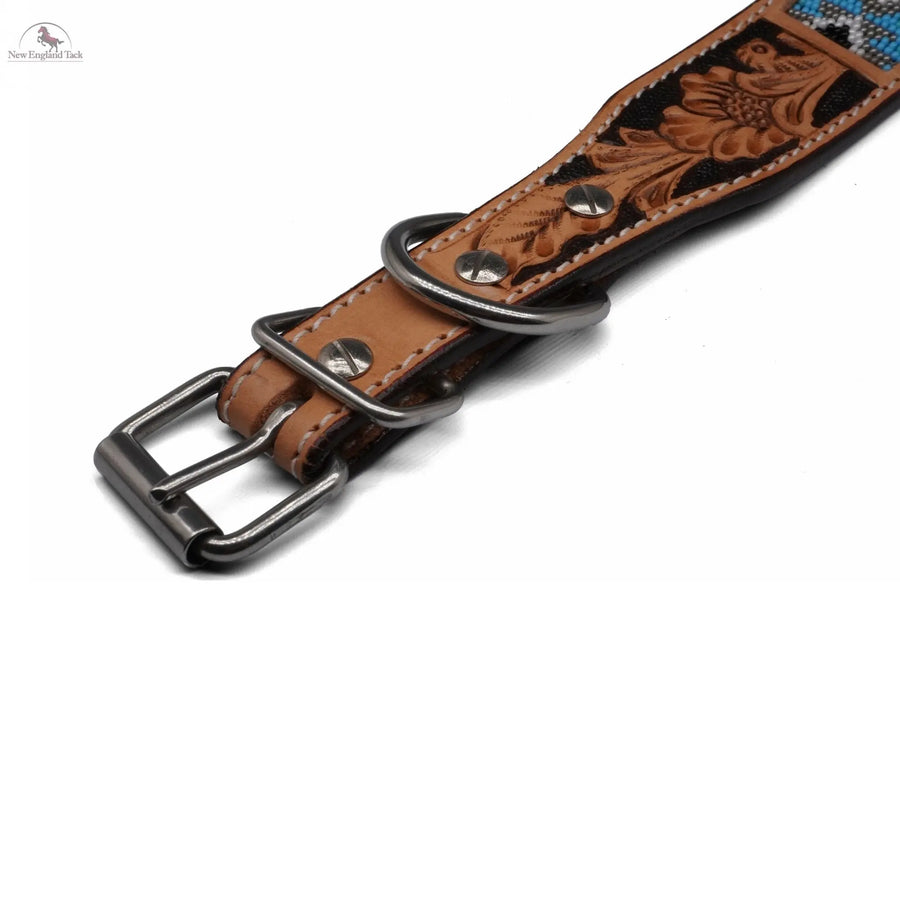 Copy of Western Leather Dog Collars NewEngland Tack