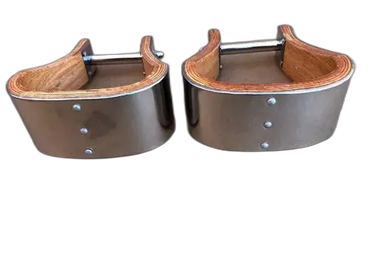 Western Stirrup| Bell Stirrup| Wooden Stirrup| Stainless Steel Cover Stirrup| Lightweight Stirrup| Stirrup For Horse NewEngland Tack