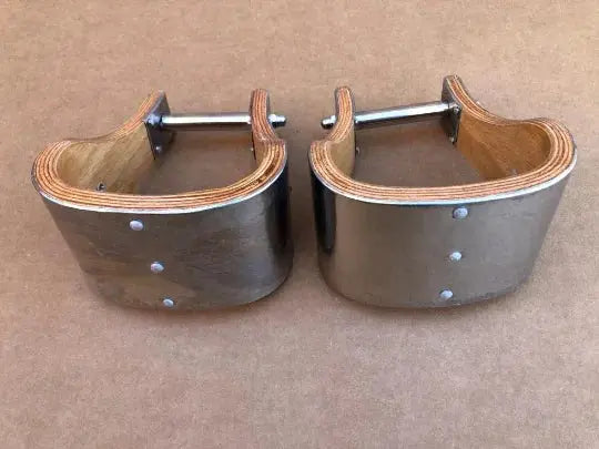 Western Stirrup| Bell Stirrup| Wooden Stirrup| Stainless Steel Cover Stirrup| Lightweight Stirrup| Stirrup For Horse - NewEngland Tack