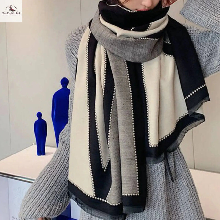 Women's Pashmina Scarf - Soft and Warm Shawl Wraps for Evening Dresses - NewEngland Tack