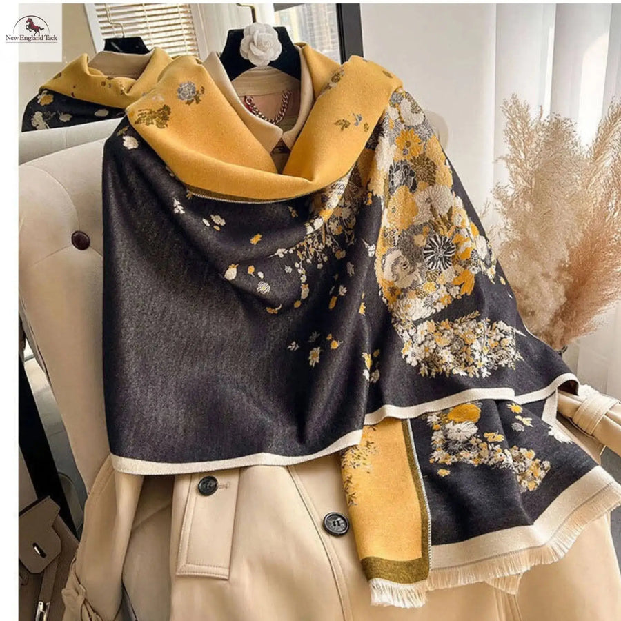 Women's Pashmina Scarf - Soft and Warm Shawl Wraps for Evening Dresses - NewEngland Tack