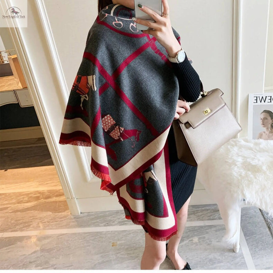 Women's Pashmina Scarf - Soft and Warm Shawl Wraps for Evening Dresses NewEngland Tack