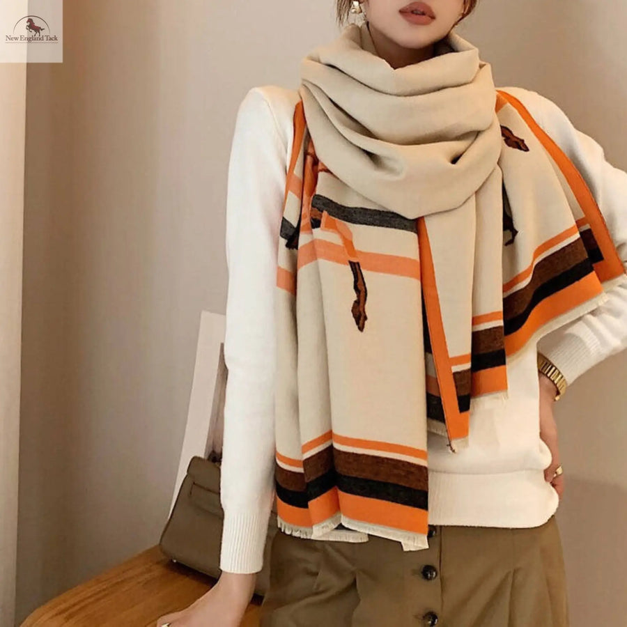 Women's Pashmina Scarf - Soft and Warm Shawl Wraps for Evening Dresses NewEngland Tack