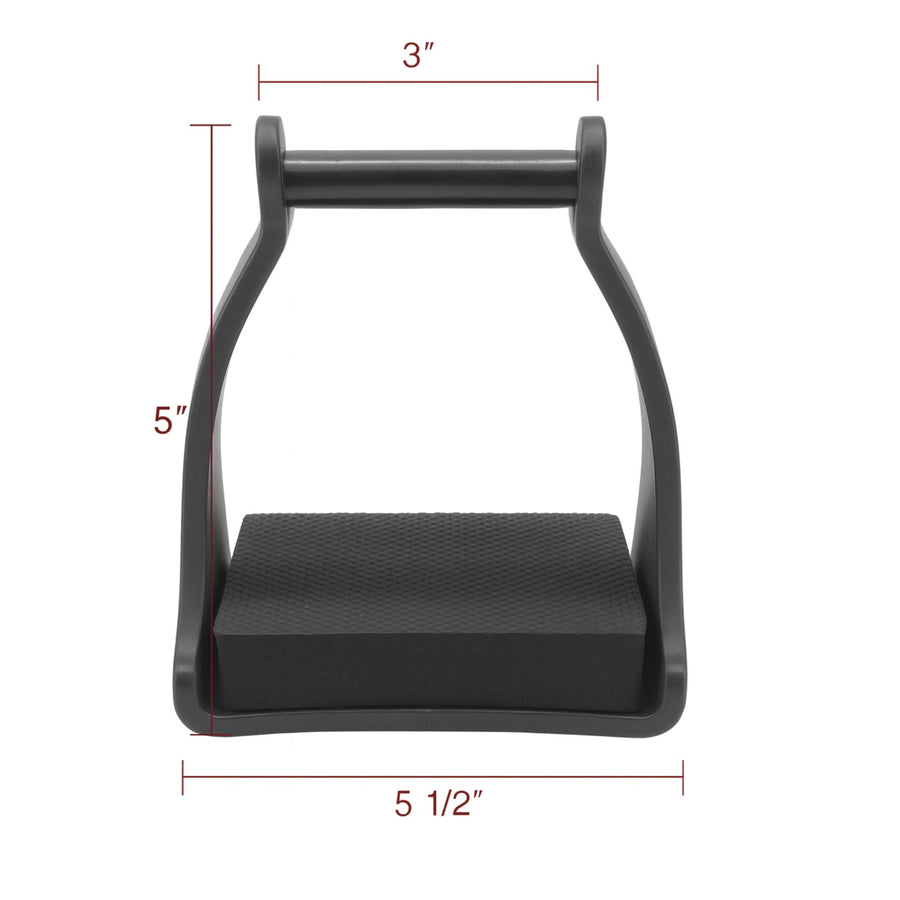 RESISTANCE Lightweight Polymer Trail Stirrups - 3 Inch