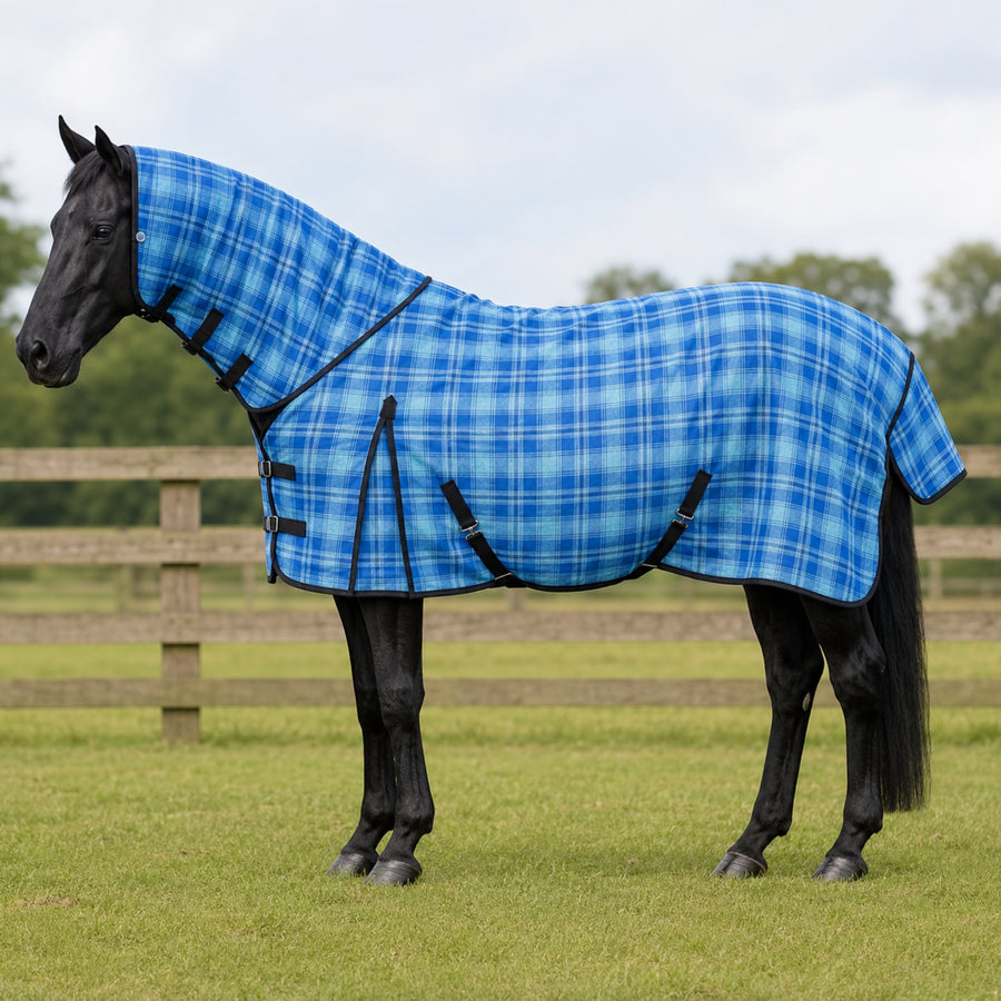 Combo Hard Mesh Fly Sheet with Detachable Neck Without Belly Wrap