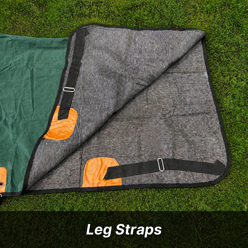 Resistance 420 Denier Water-Resistant Canvas Horse Blanket (Wool Lined)