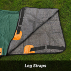 Resistance 420 Denier Water-Resistant Canvas Horse Blanket (Wool Lined)