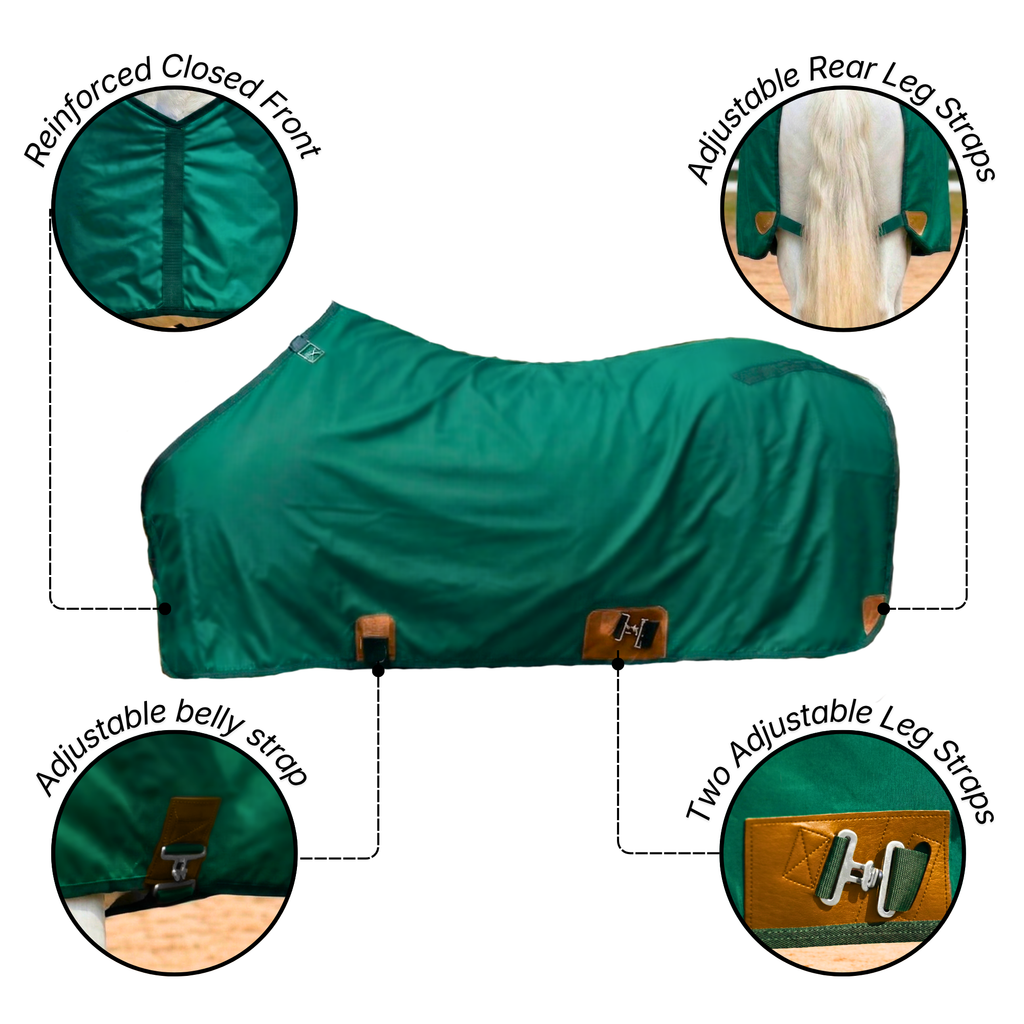 Resistance Horse Summer Sheet | Water Resistant 420D Ripstop Nylon