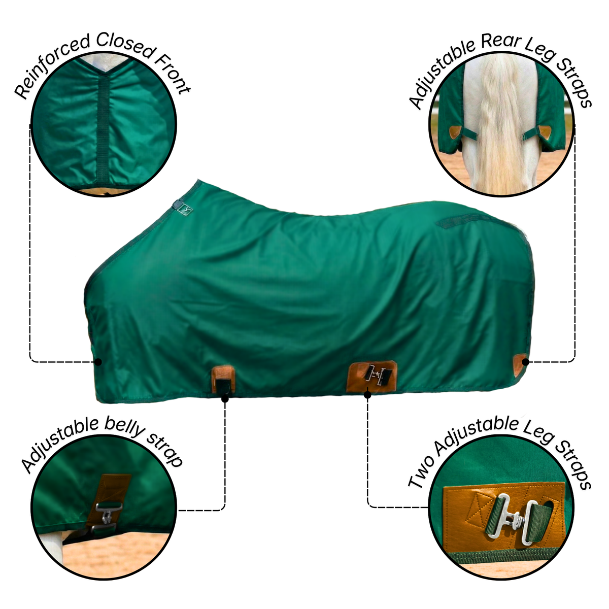 Resistance Horse Summer Sheet | Water Resistant 420D Ripstop Nylon
