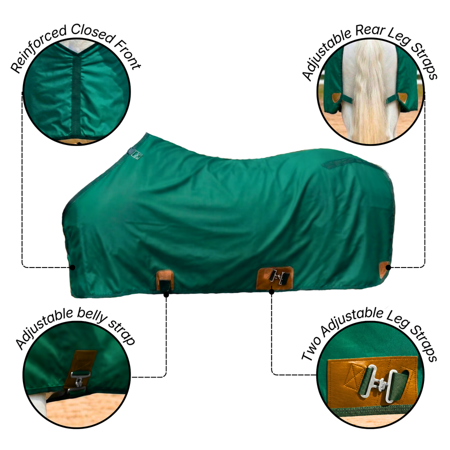 Resistance Horse Summer Sheet | Water Resistant 420D Ripstop Nylon