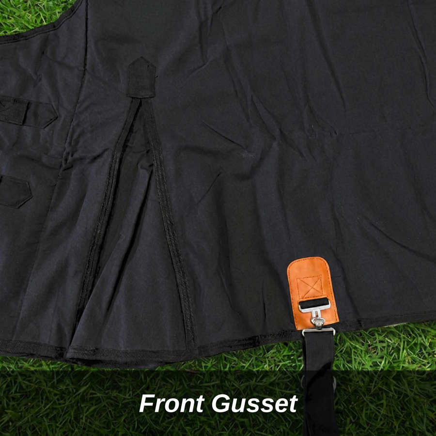 Resistance 420 Denier Water-Resistant Canvas Horse Blanket (Wool Lined)