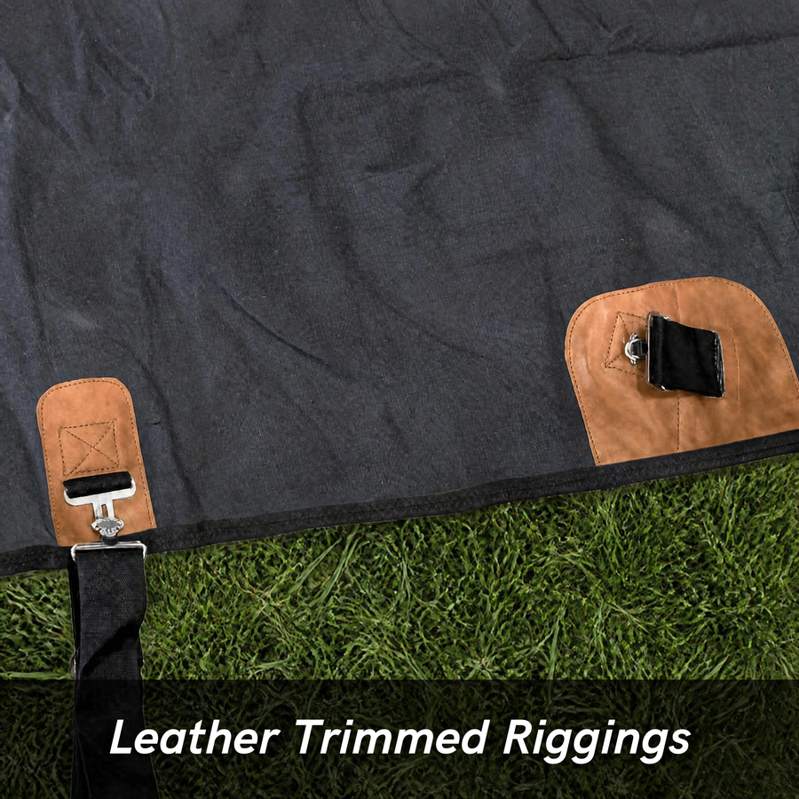 Resistance 420 Denier Water-Resistant Canvas Horse Blanket (Wool Lined)
