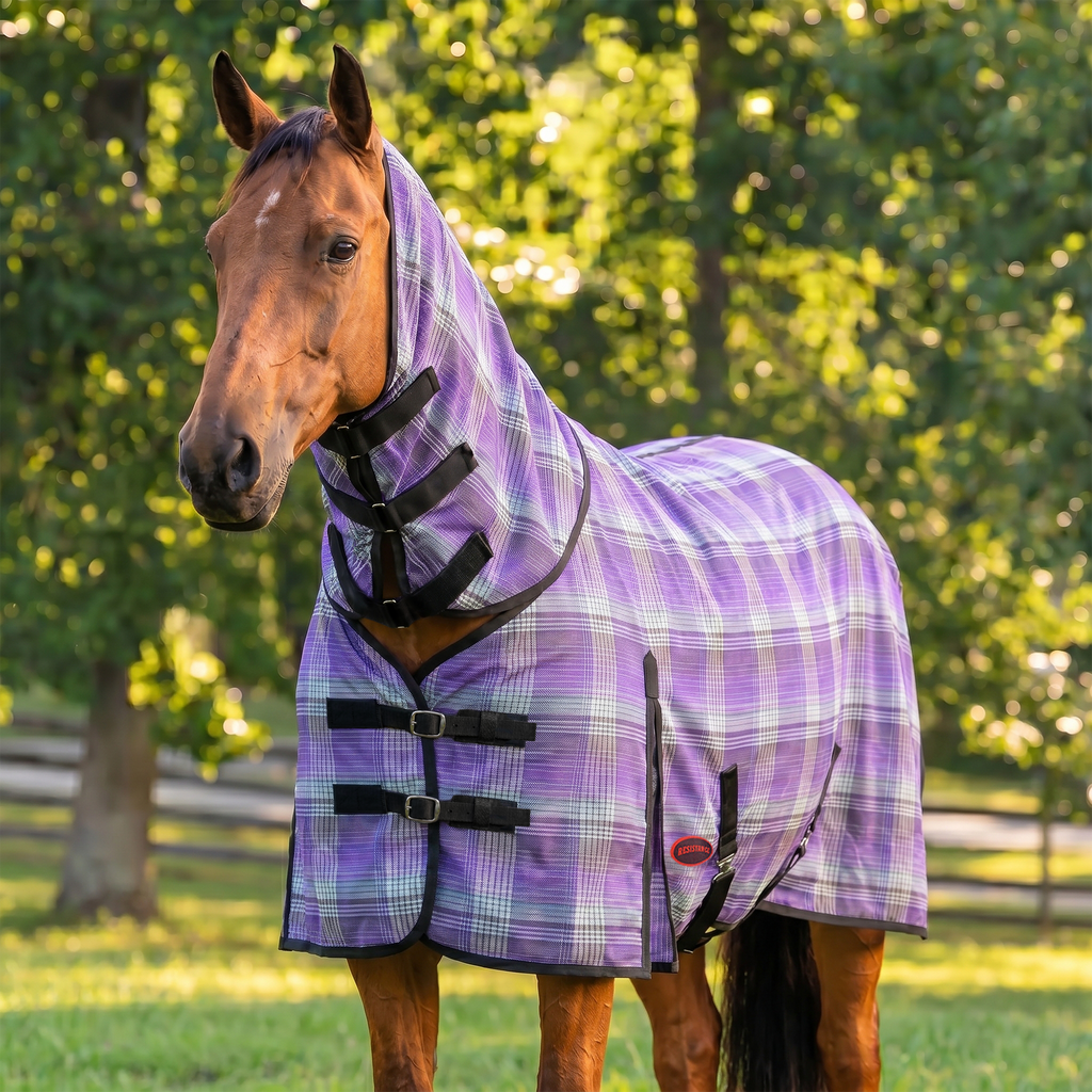 Combo Hard Mesh Fly Sheet With Neck Cover -  75% UV Protected