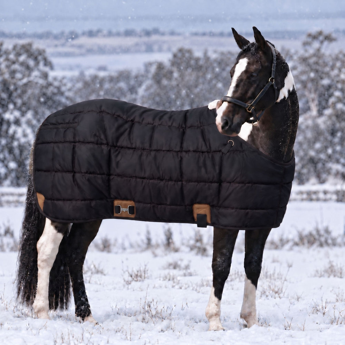RESISTANCE 420G Heavyweight Winter Stable Blanket for Horses