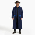 RESISTANCE Western Long Old Cowboy Canvas Jacket - Range wear Canvas Duster Coat