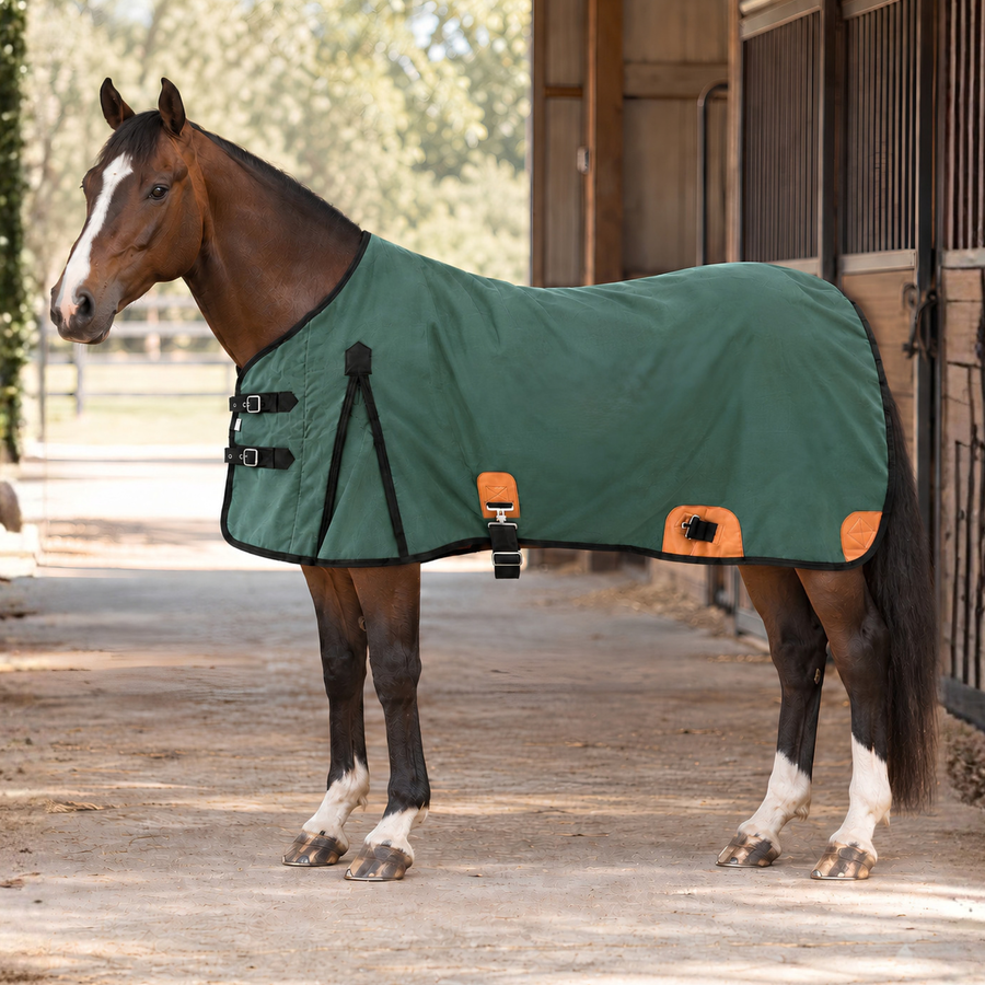 Resistance 420 Denier Water-Resistant Canvas Horse Blanket (Wool Lined)