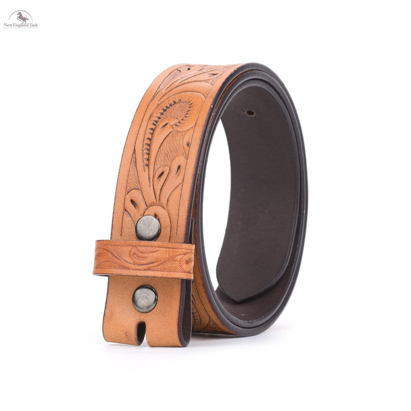 JieDa Black Studs Western Belt JieDa