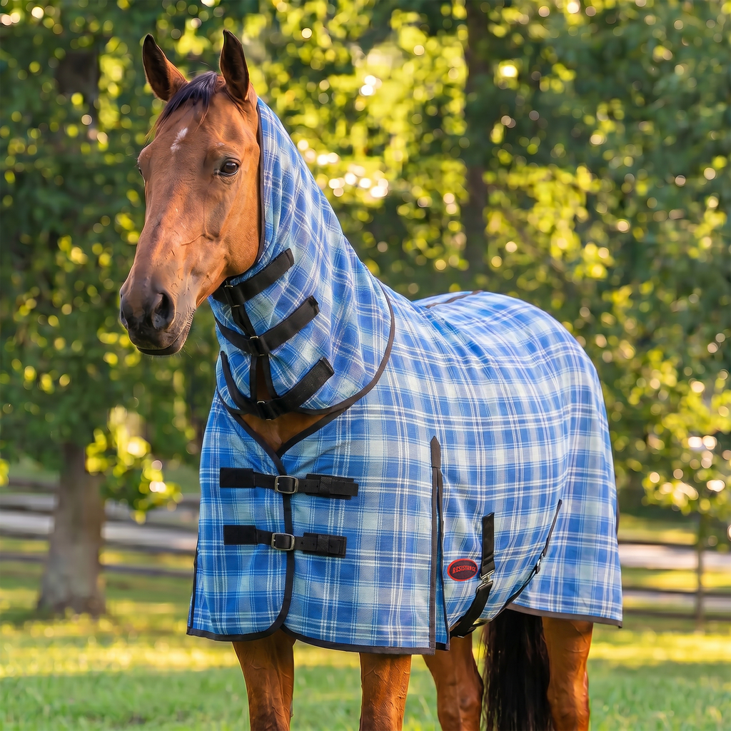 Combo Hard Mesh Fly Sheet With Neck Cover -  75% UV Protected