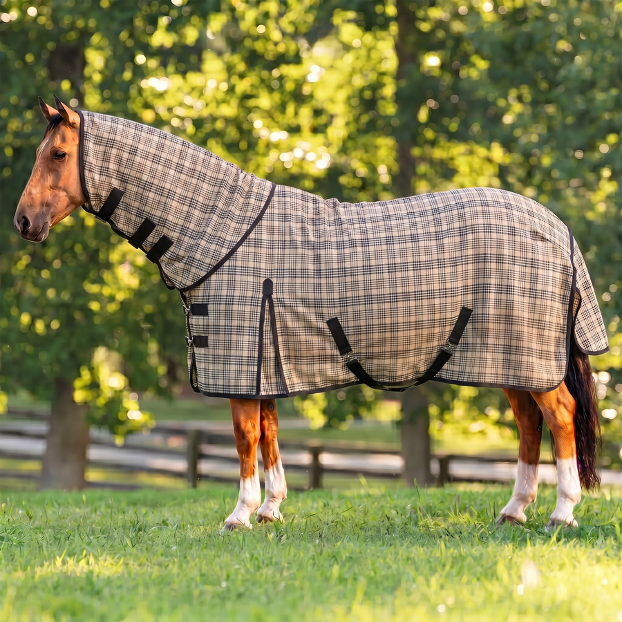 Horse Fly Sheet with Detachable Neck No Belly Wrap
