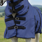 Resistance Durable Mesh Combo Fly Summer Sheet with Belly Guard and Combo Neck Cover