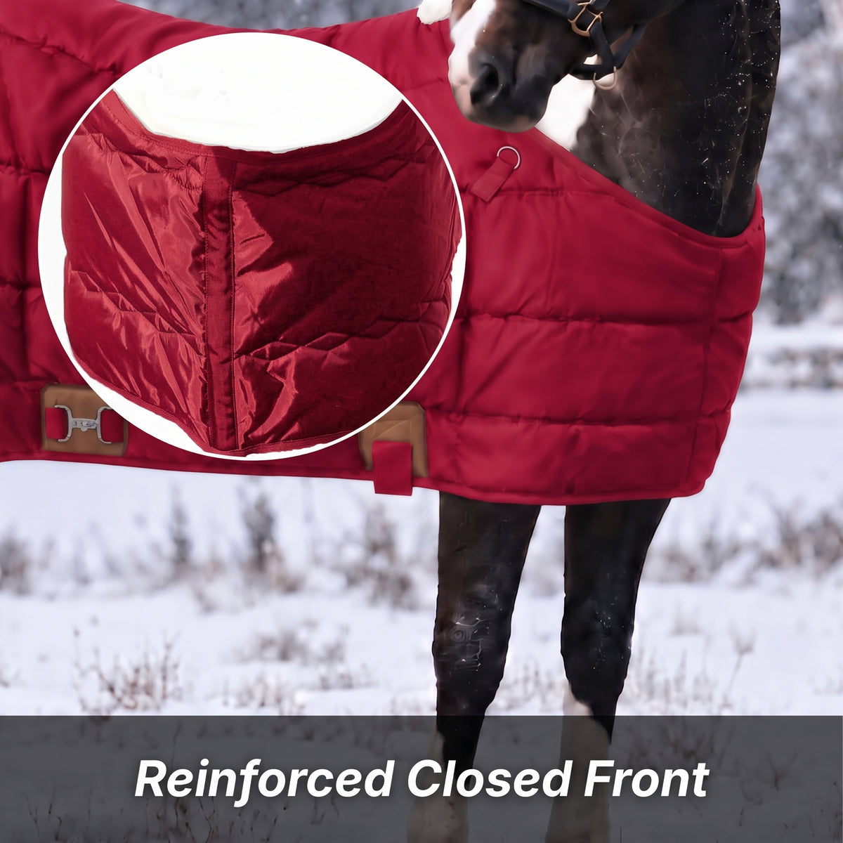 RESISTANCE 420G Heavyweight Winter Stable Blanket for Horses