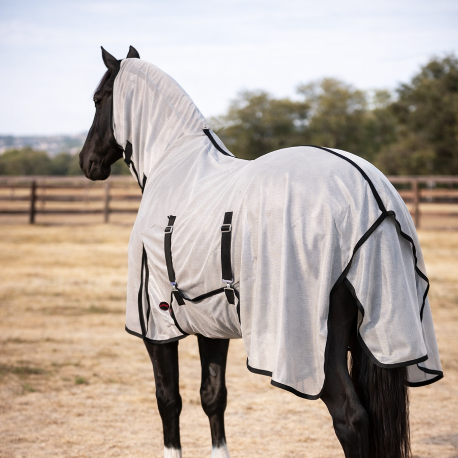 Resistance Mesh Combo Fly Sheet With Gusset Belly Wrap Combo Neck