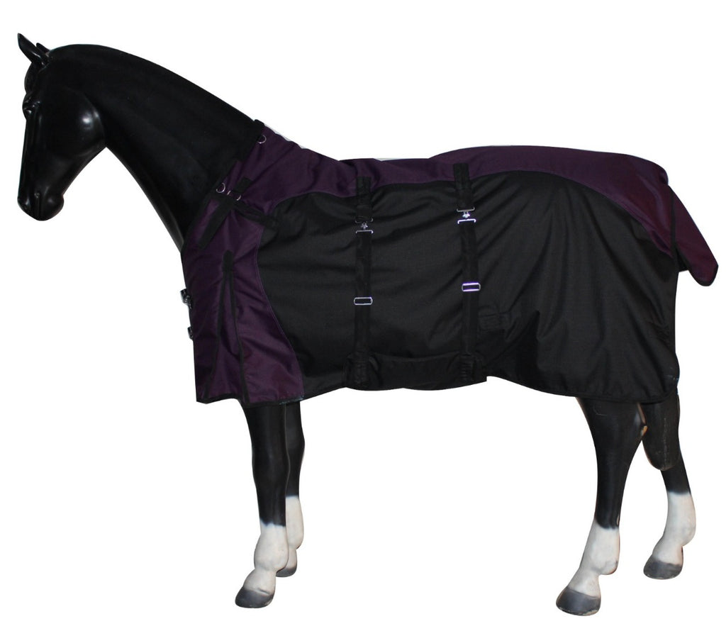 Resistance Premium 1200 Denier Belly Wrap Waterproof Horse Turnout Blanket - 300 Grams Fill