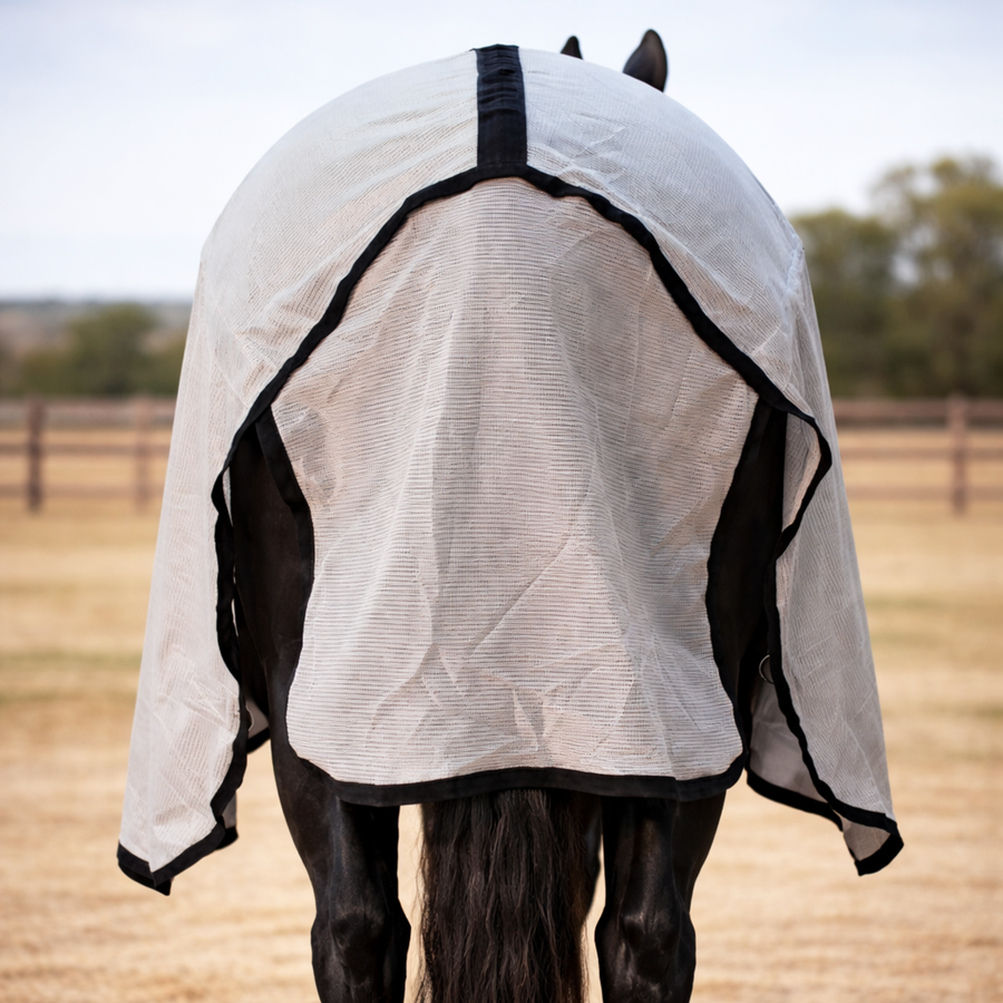 Resistance Mesh Combo Fly Sheet With Gusset Belly Wrap Combo Neck